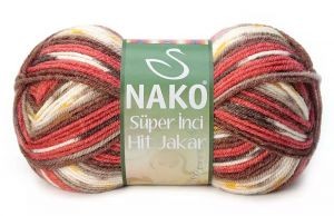 Пряжа Nako Super Inci Hit Jakar