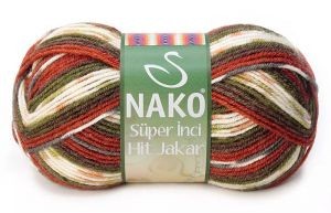 Пряжа Nako Super Inci Hit Jakar