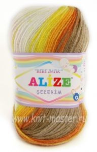 Пряжа Alize Sekerim Bebe Batik