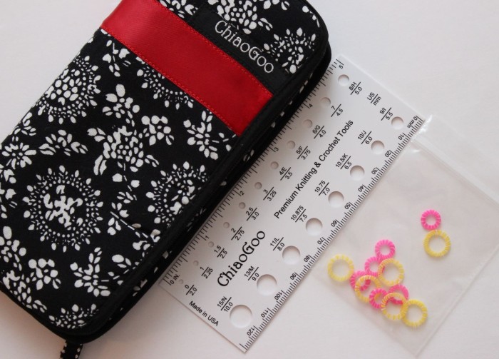 Набор чулочных металлических спиц ChiaoGoo Double Point Sock Set 15 см