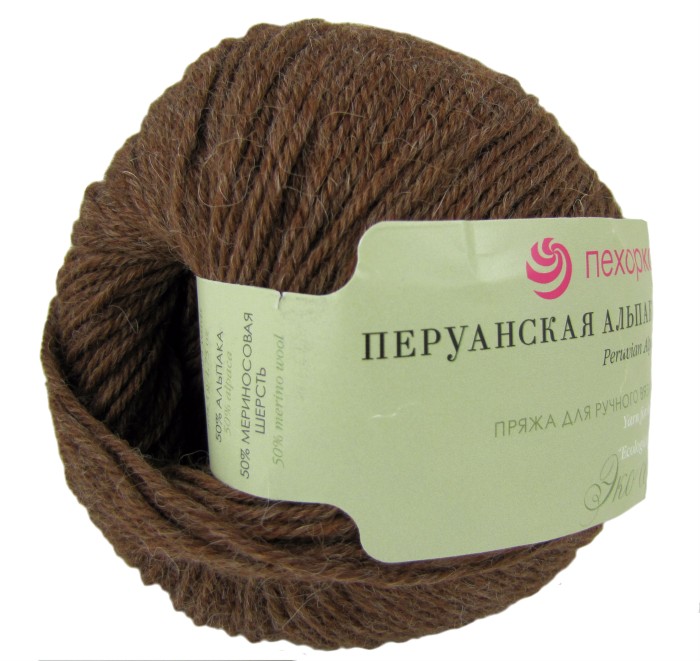 Пряжа Пехорка Перуанская альпака