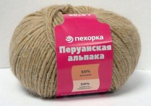 Пряжа Пехорка Перуанская альпака