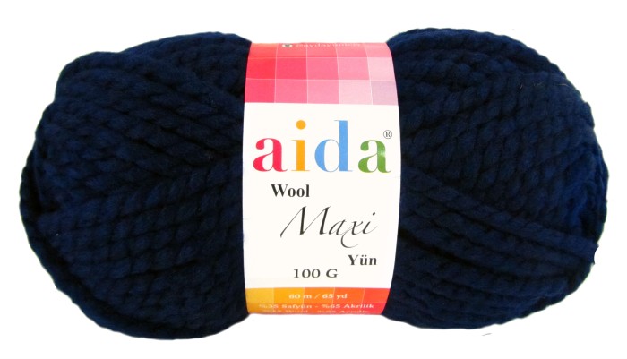 Пряжа полушерсть Ayda Maxi