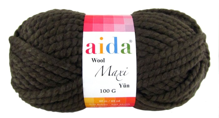 Пряжа полушерсть Ayda Maxi