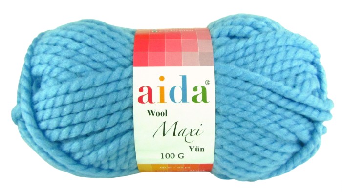 Пряжа полушерсть Ayda Maxi