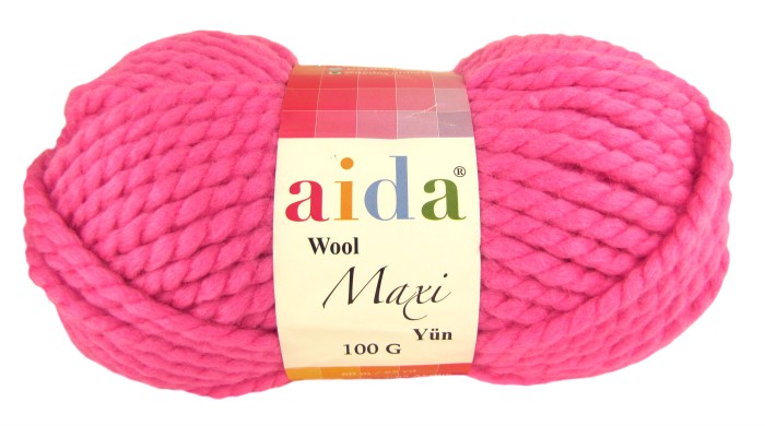 Пряжа полушерсть Ayda Maxi