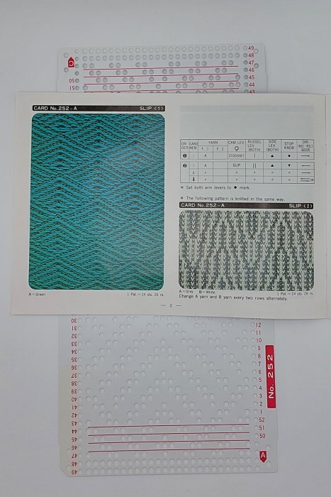 Набор перфокарт № 54