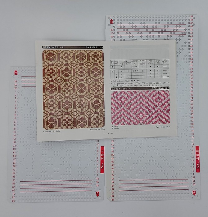 Набор перфокарт № 54