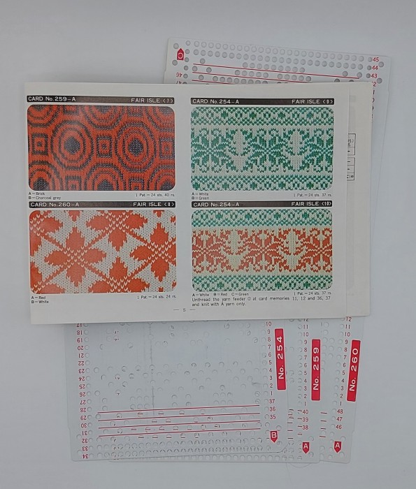 Набор перфокарт № 54