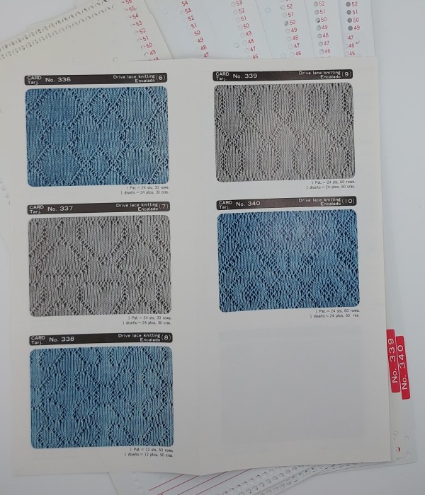 Набор перфокарт № 72