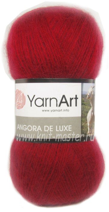 Пряжа YarnArt Angora De Luxe цвет Ярко-голубой - 3040