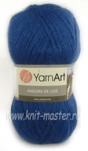 Пряжа YarnArt Angora De Luxe цвет Ярко-голубой - 3040