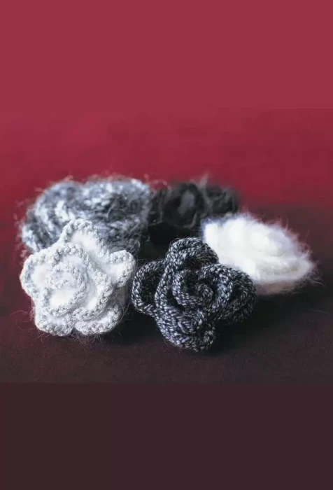 Изысканные цветы. Вяжем спицами. Н.Эпштейн 