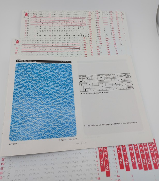 Набор перфокарт № 52