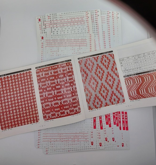 Набор перфокарт № 52