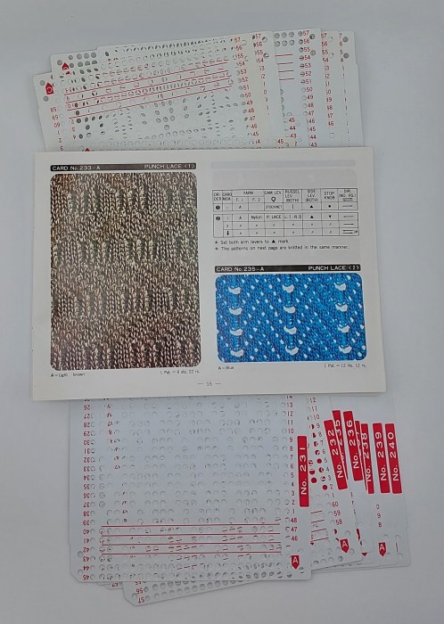 Набор перфокарт № 52