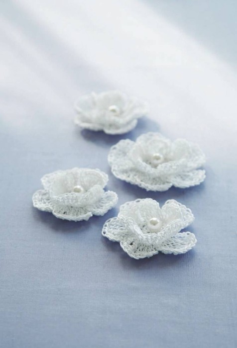 Изысканные цветы. Вяжем крючком. Н.Эпштейн 