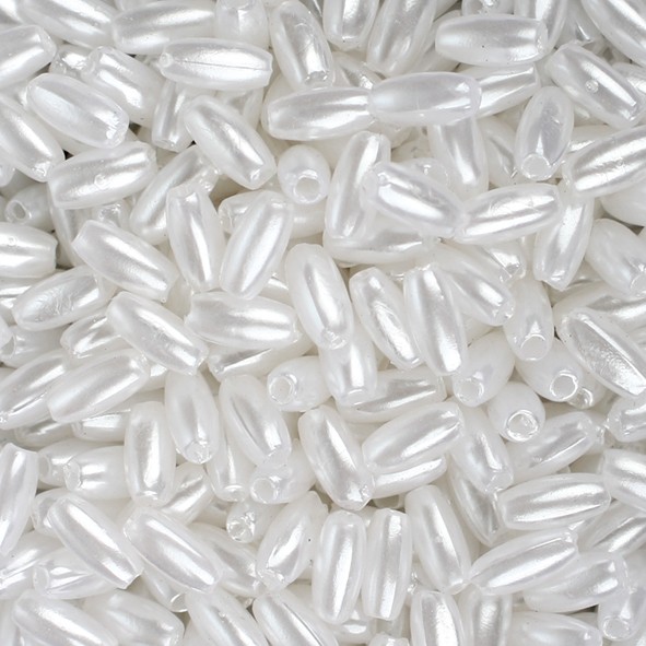 Пластиковые бусины Colibry 3*6 мм