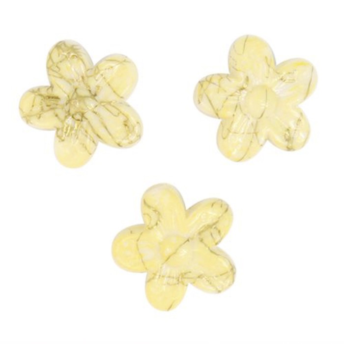 Бусины пластиковые Астра