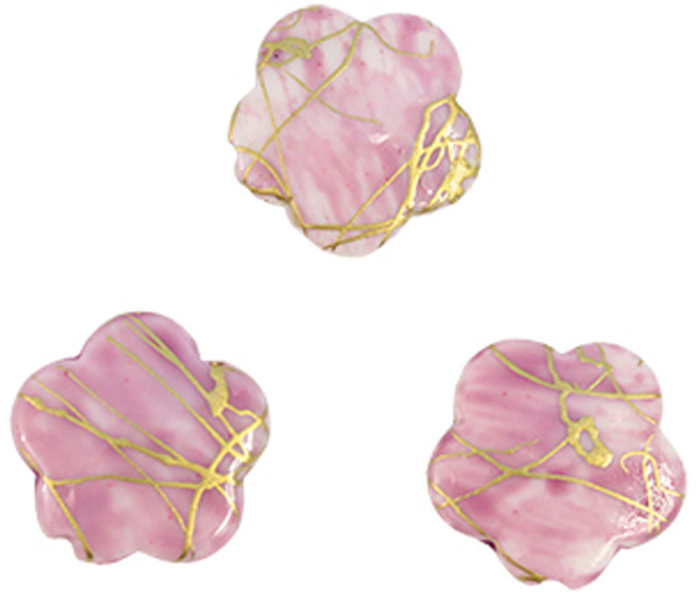 Бусины пластиковые Астра