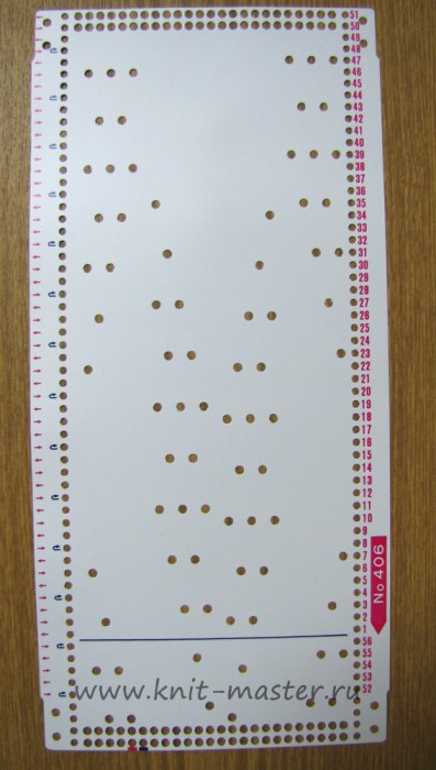 Готовая перфокарта - Ажур