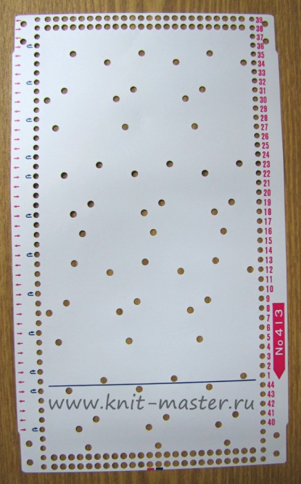 Готовая перфокарта - Ажур