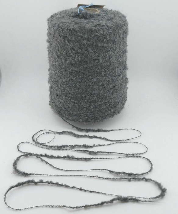 Пряжа Camp цвет Тёмно-серый (Остаток 469 гр.)