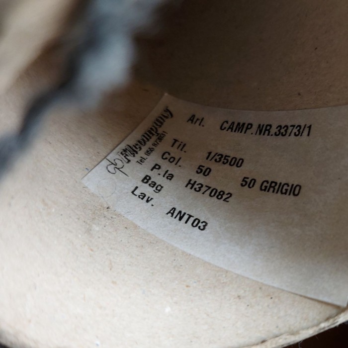 Пряжа Camp цвет Тёмно-серый (Остаток 469 гр.)