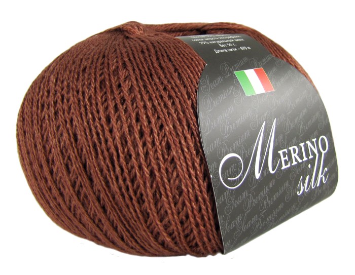 Пряжа СЕАМ Мерино силк 50 гр.