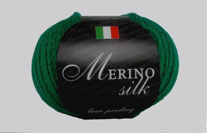 Пряжа СЕАМ Мерино силк 50 гр.