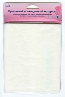 Пришивной прокладочный материал Hemline 1*1 м тонкий