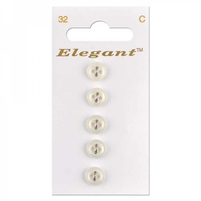 Пуговицы Elegant Белые