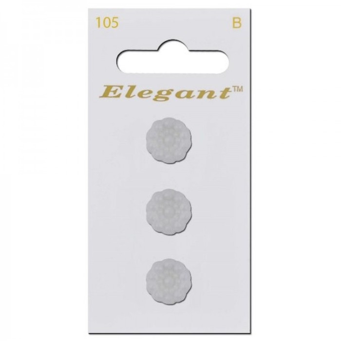 Пуговицы Elegant Белые