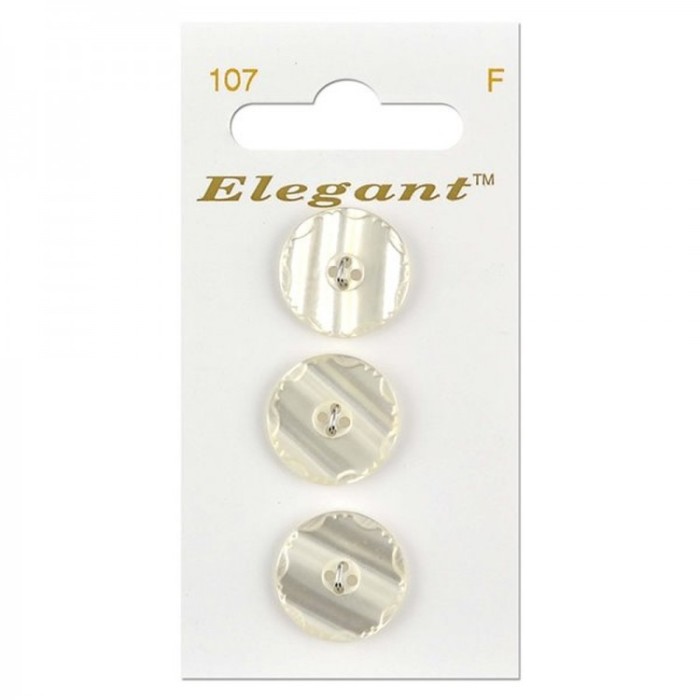 Пуговицы Elegant Белые