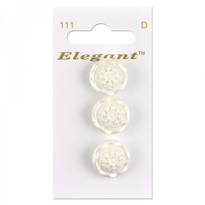 Пуговицы Elegant Белые