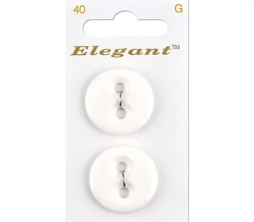Пуговицы Elegant Белые