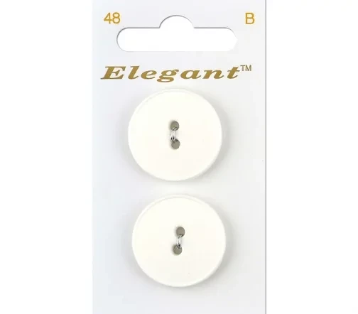 Пуговицы Elegant Белые
