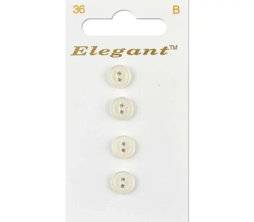 Пуговицы Elegant Белые