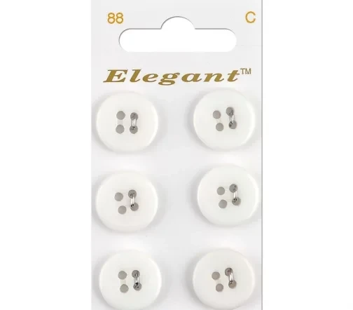 Пуговицы Elegant Белые
