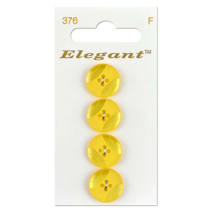 Пуговицы Elegant Жёлтые