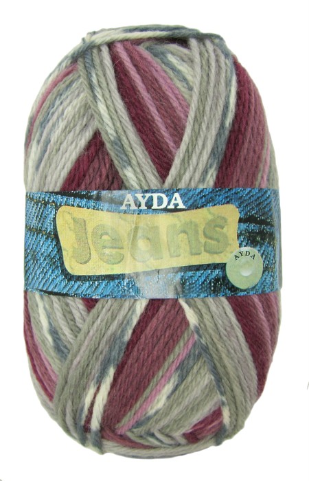 Пряжа полушерсть Ayda Jeans