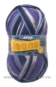 Пряжа полушерсть Ayda Jeans