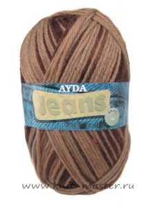 Пряжа полушерсть Ayda Jeans