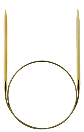 Спицы ADDI круговые бамбук 80 см 555-7