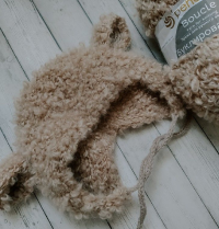 Проект из пряжи 3 букле 