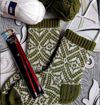 Декоративная подушка жаккард