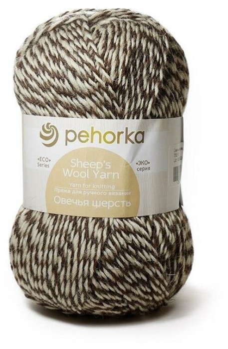 Пряжа Пехорка Овечья шерсть