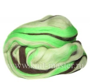 Шерсть для валяния Троицк полутонкая