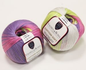 Пряжа Valeria di Roma Cotton Soft Stampa